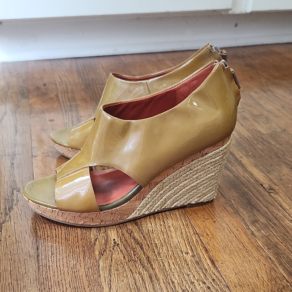 Funky Green Cole Haan Wedge